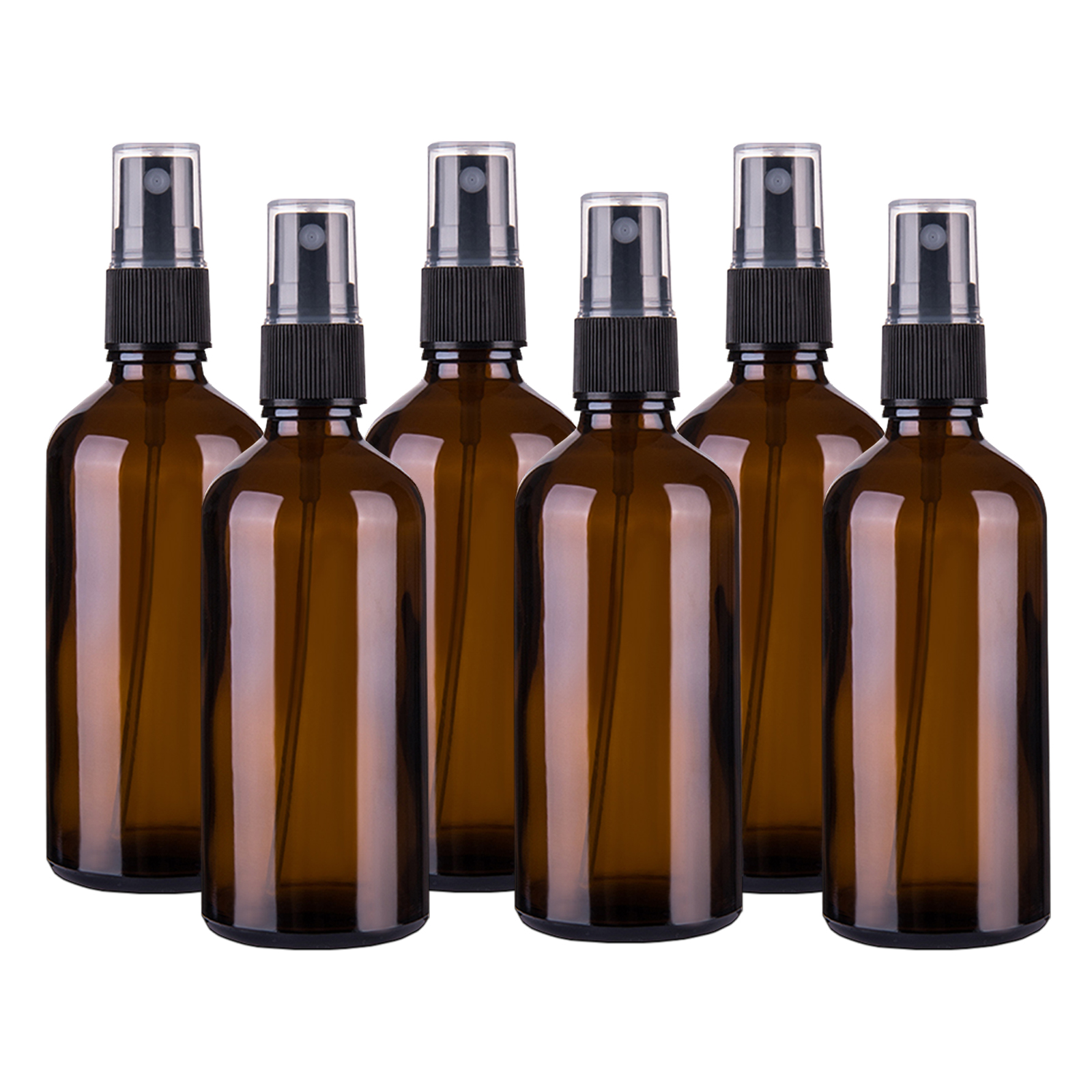 Hydior 4oz Amber Glass Spray Bottle for Essential Oil, Empty Fine Mist ...